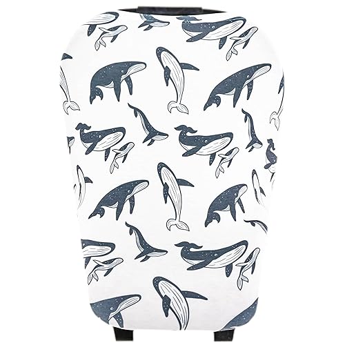 Miniatura 11 de Funda para asiento de coche para bebé, toldo y funda de lactancia multiusos elástica 5 en 1, regalo "Ryder" por Copper Pearl