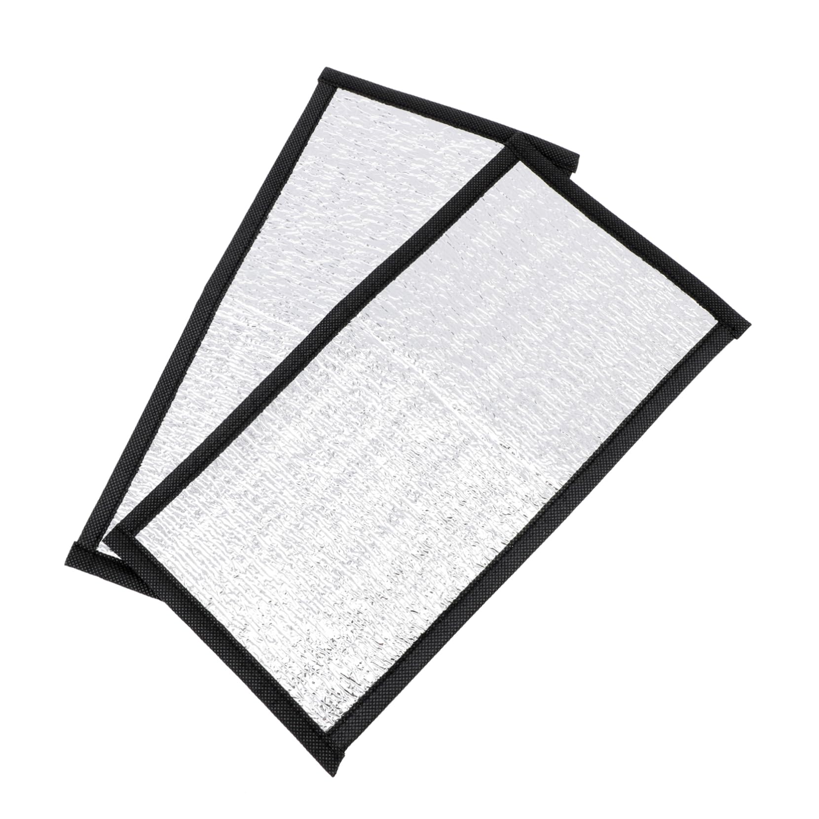 Happyyami 2pcs Small Reptile Warming Pad Reflective Heat Reptile Enclosure Insulation Mat Pet Heated Pad Winter Mat