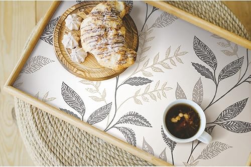 Miniatura 7 de Roommates RMK12178PLW - Papel tapiz para pelar y pegar, color blanco, color gris pardo