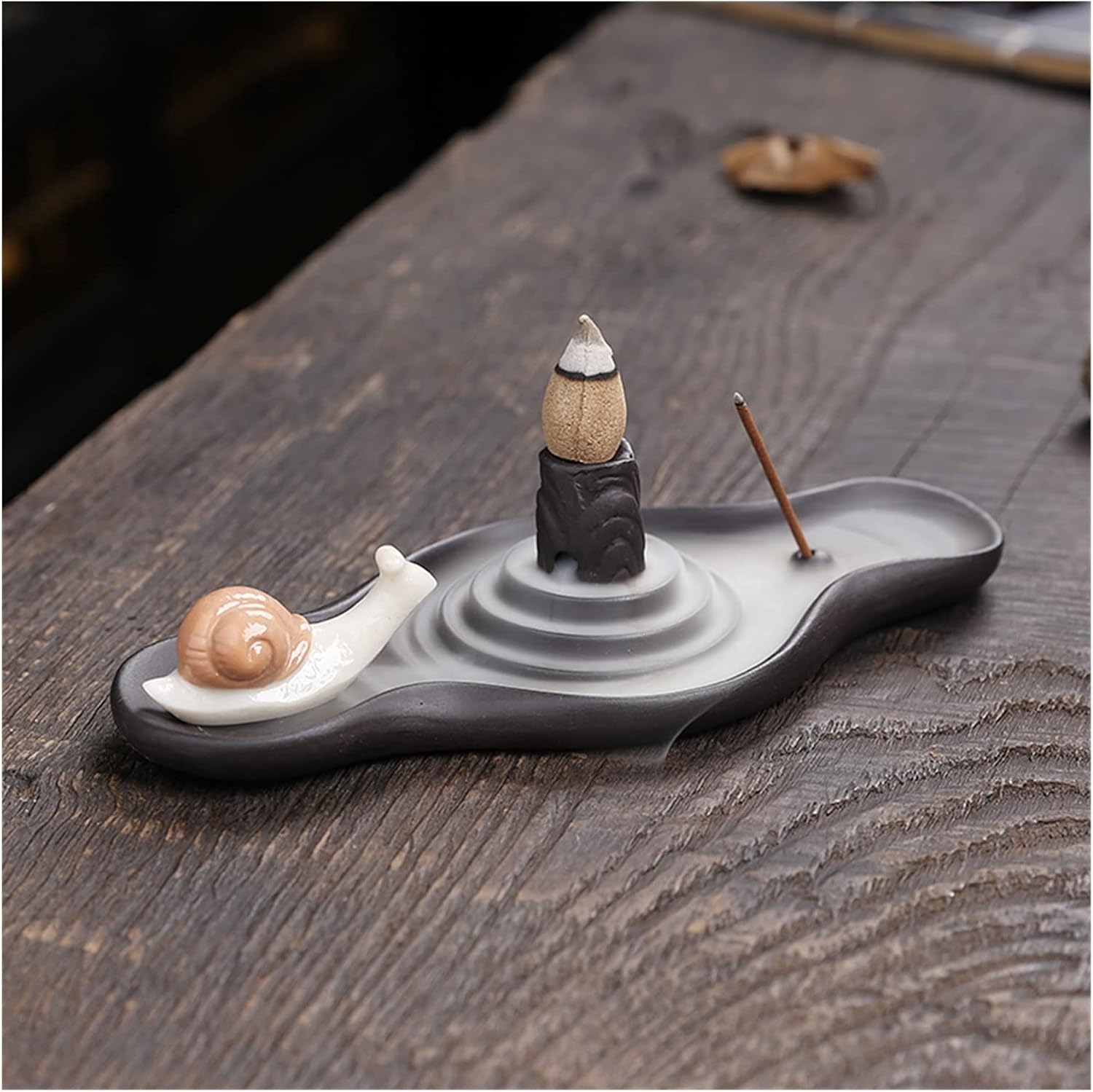 Incense Holder Line Incense Rack Incense Cone Line Incense Rack Set Suitable for Counter Meditation Room Home Yoga Office Incense Burner Incense Burner Waterfall