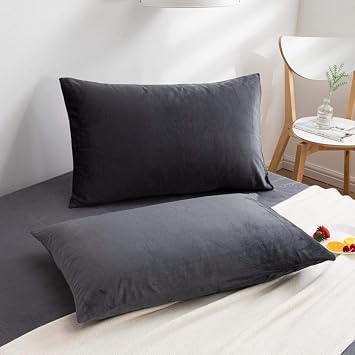 1 PCS 48x74cm Comfortable,Pillowcase Single Solid Color Pillow Covers Luxury Pillow Case for Bed Throw 480 * 740mm Shenhui