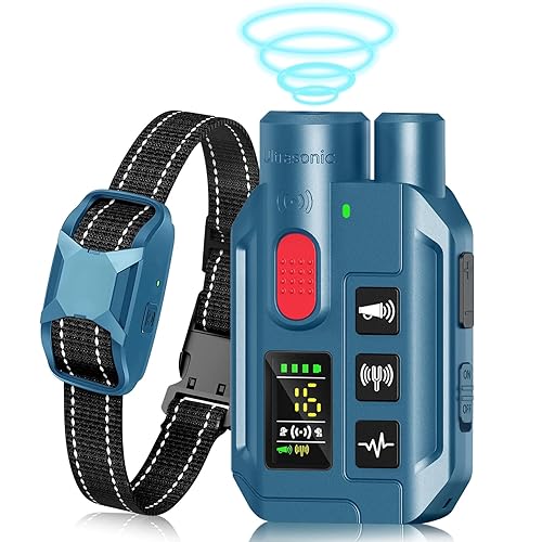 Dog Shock Collar with Remote Control,2000FT Range Dog Training Collar