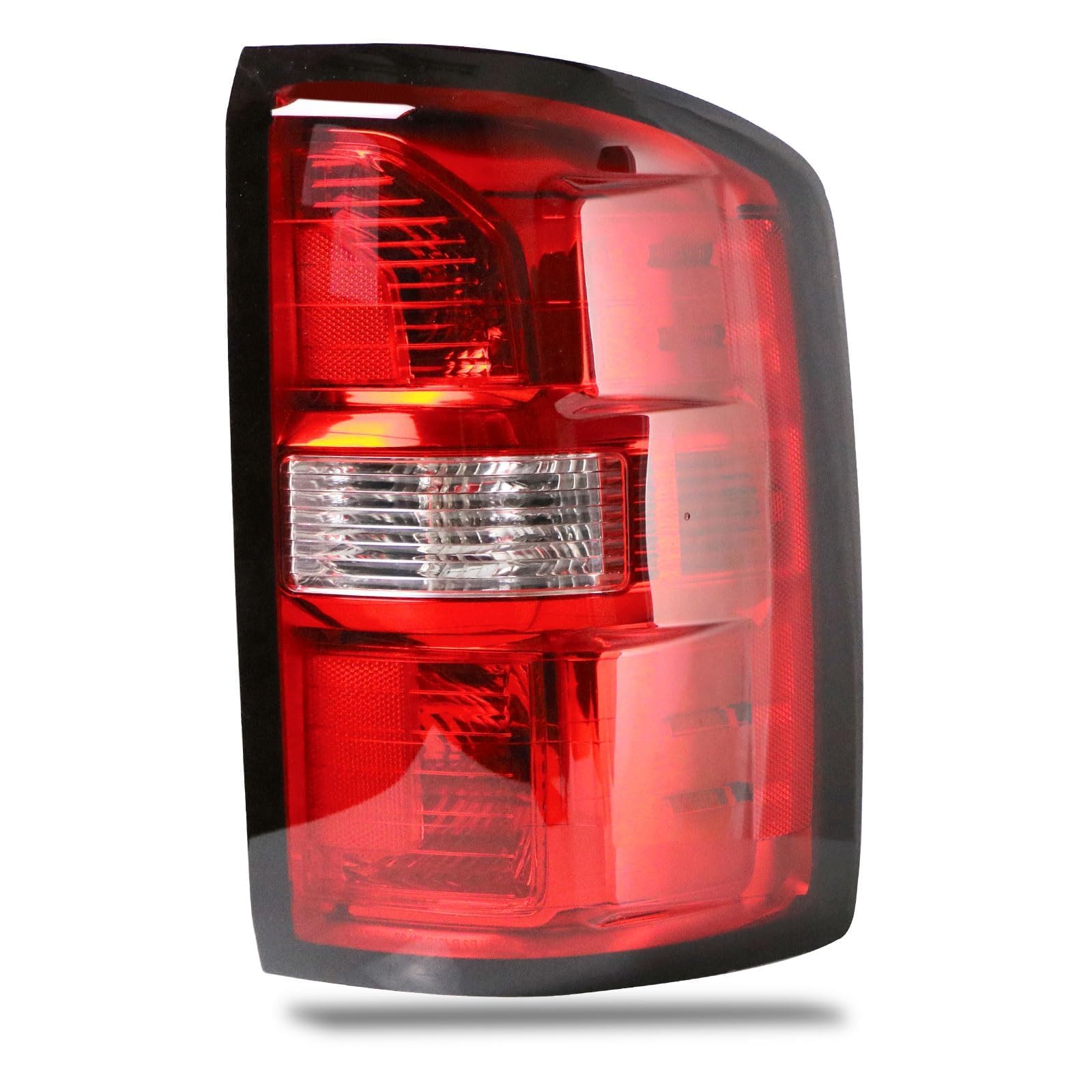 Photo 1 of Lathsy Tail Light Assembly Compatible With 2016 2017 2018 GMC Sierra 1500 Taillight with Bulbs Right Passenger Side Replace Part Number 84288725