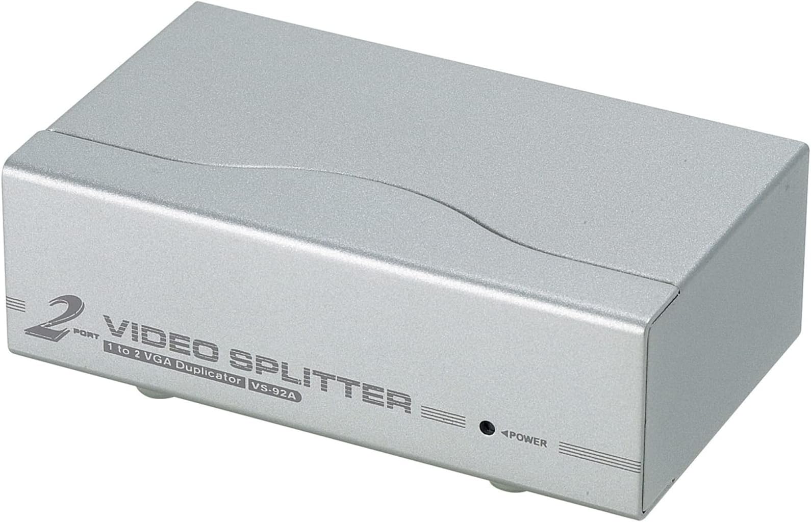 2-Port 350 MHz VGA Video Splitter VS92A (Silver)