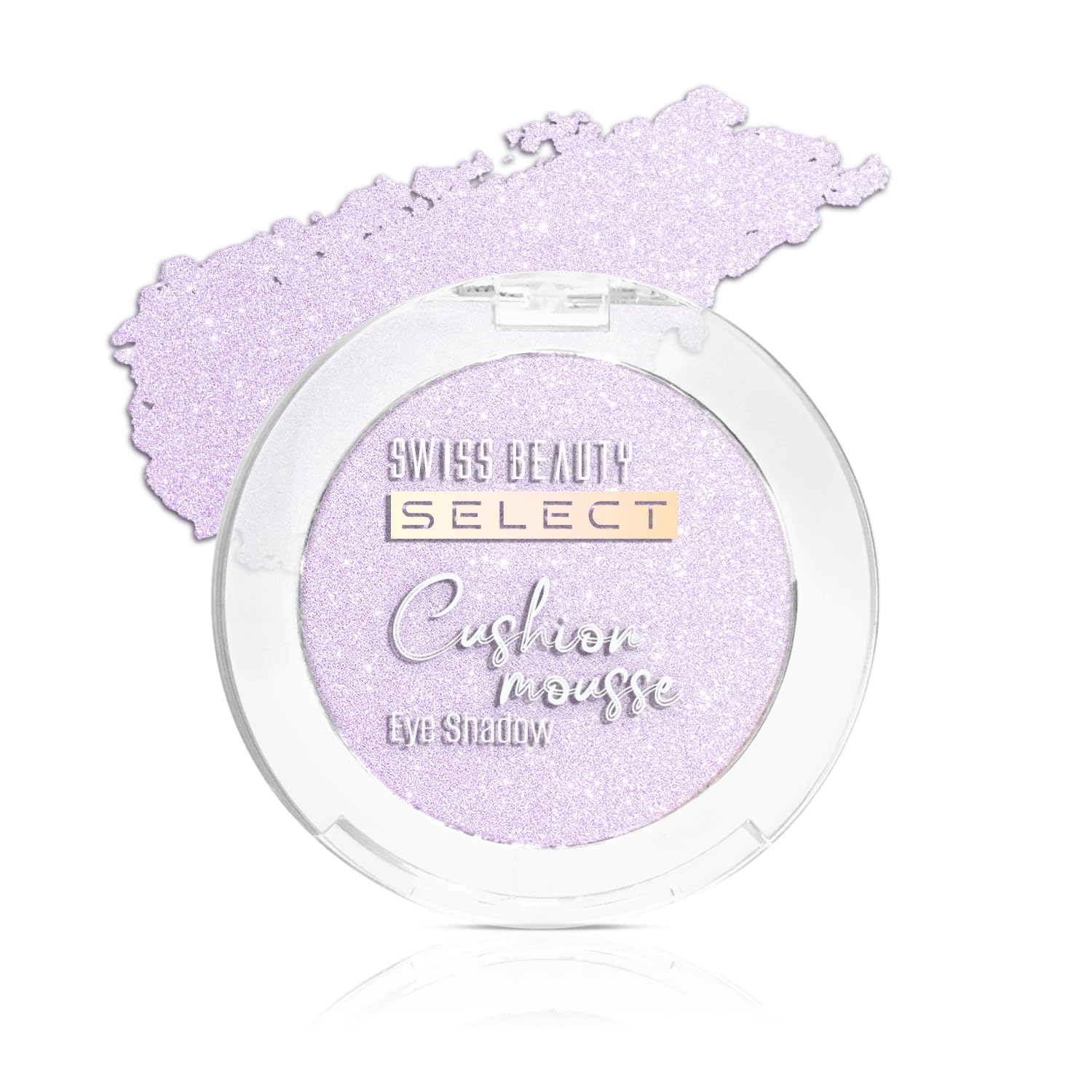 Swiss Beauty Cushion Mousse Eyeshadow | Highly Pigmented & Blendable Formula | Long-Lasting Eye Makeup with Vitamin E | Lightweight & Shimmer Finish | Shade- 4. Ultra Lilac, 2g-image-9