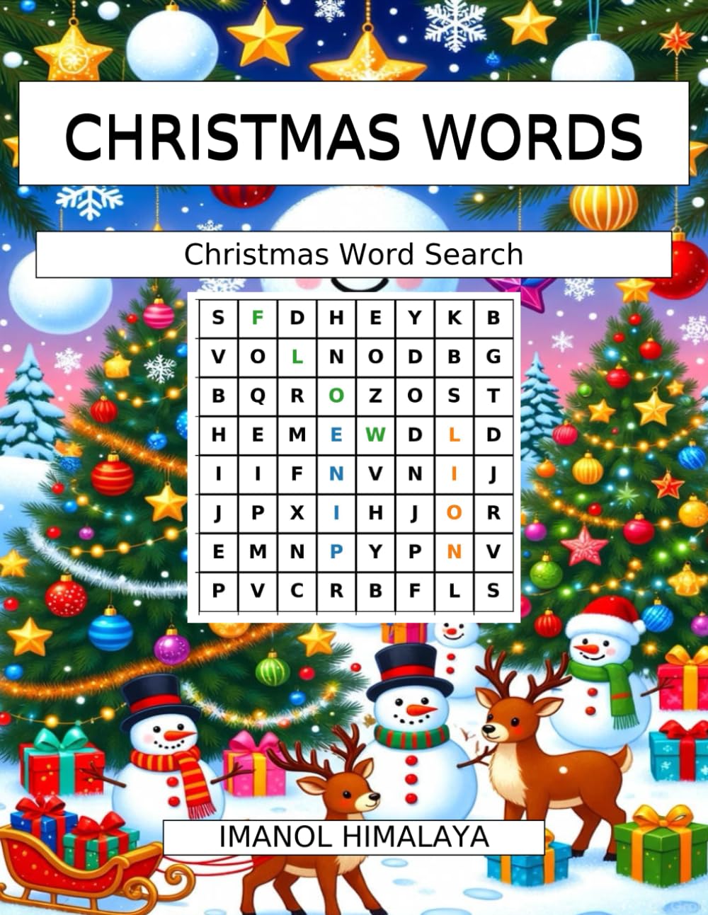 CHRISTMAS WORDS: Christmas Word Search