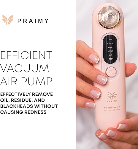 Miniatura 2 de Removedor de puntos negros al vacío, extractor de poros y limpiador, ventosa de espinillas con bomba de aire eficiente, exfolia la piel muerta,