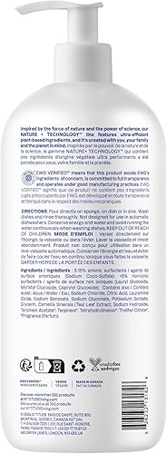 Miniatura 7 de ATTITUDE Detergente líquido para platos, ingredientes a base de plantas y minerales, fórmula eficaz de jabón para lavar platos, vegano y libre de