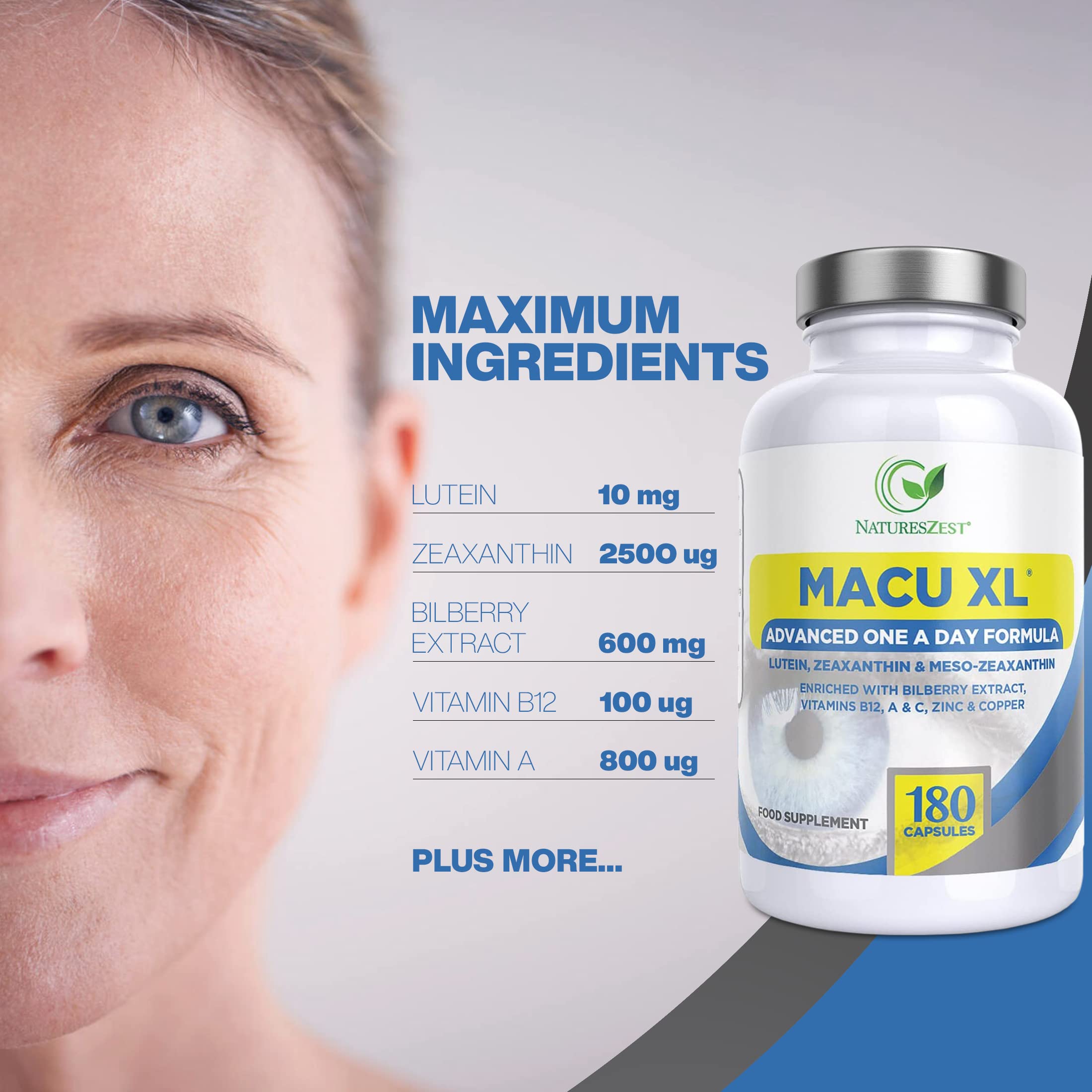 Buy Macu XL Lutein and Zeaxanthin Supplement 6 Month Supply with