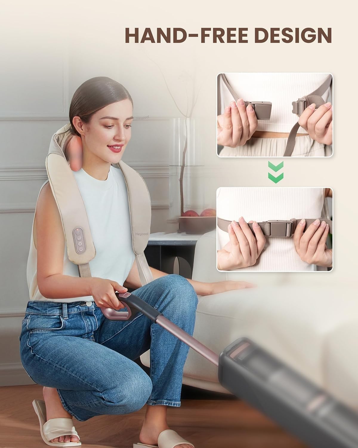 Neck and back messaggers, neck massage with heating, body massage for body pain and pain, deep tissue neck, back, shoulders, waist and legs for electric wearer 5D cervical massage machine (neck massage) F1 Neck and back messaggers, neck massage with heating, body massage for body pain and pain, deep tissue neck, back, shoulders, waist and legs for electric wearer 5D cervical massage machine (neck massage) F1