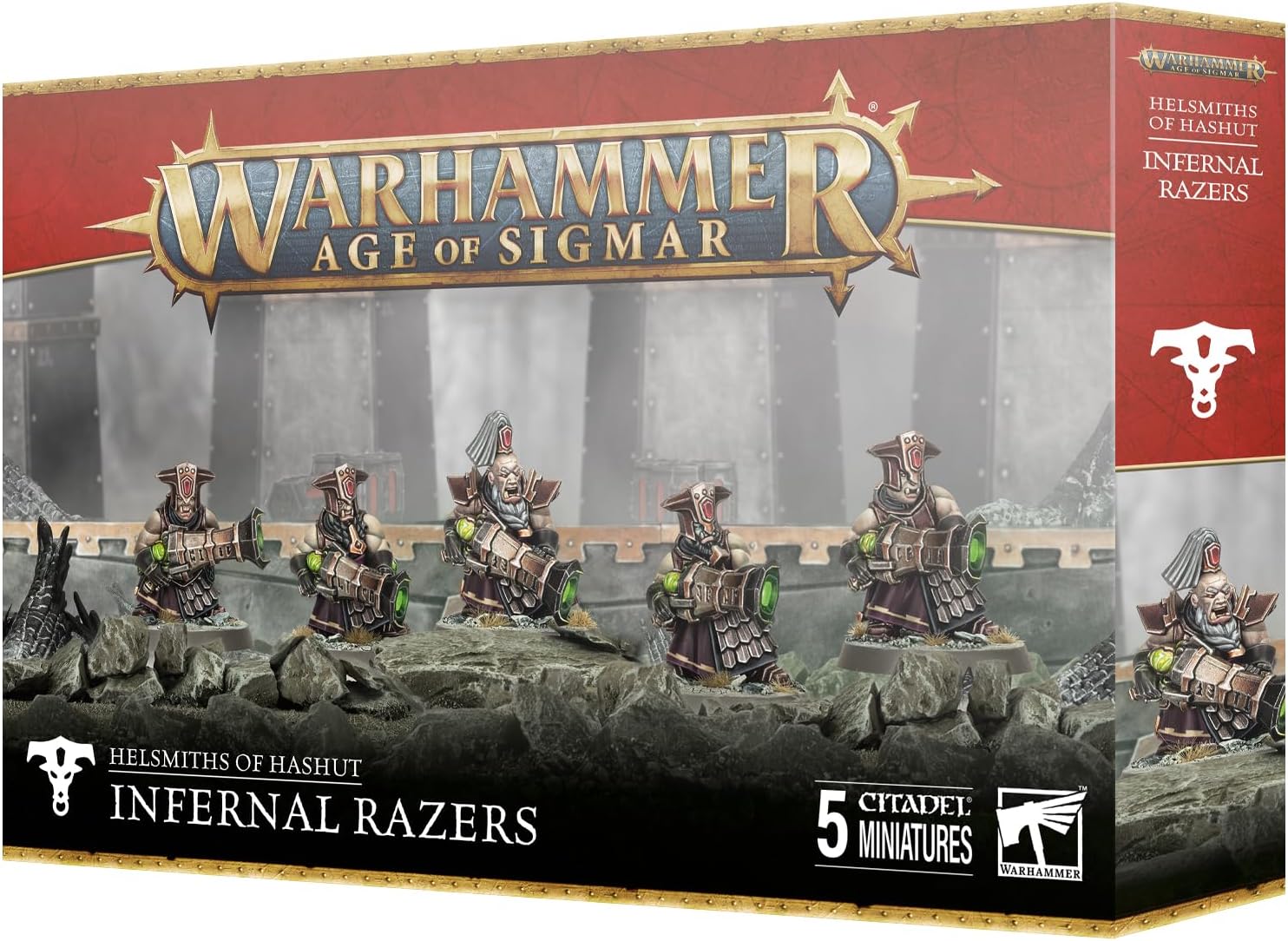 Games Workshop Warhammer: HELSMITHS of HASHUT: Infernal RAZERS