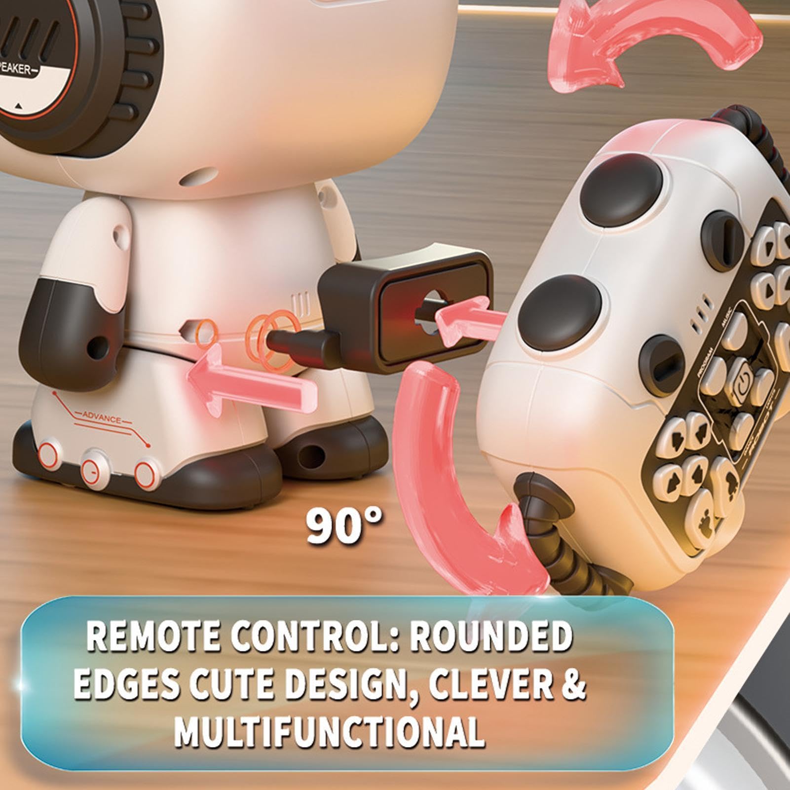 Juguete Robot para Niños Robot Inteligente Eléctrico Con Mando A Distancia | Juguetes Interactivos De Robot Con Control Remoto Para Niños Niñas Adolescentes Familia Juego En Casa Viaje Acampada Dí