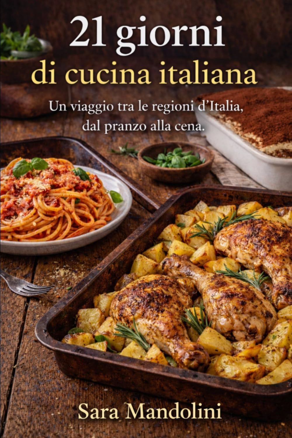 21 giorni di cucina italiana: Un viaggio tra le regioni d’Italia, dal pranzo alla cena (La cucina italiana in 21 giorni)