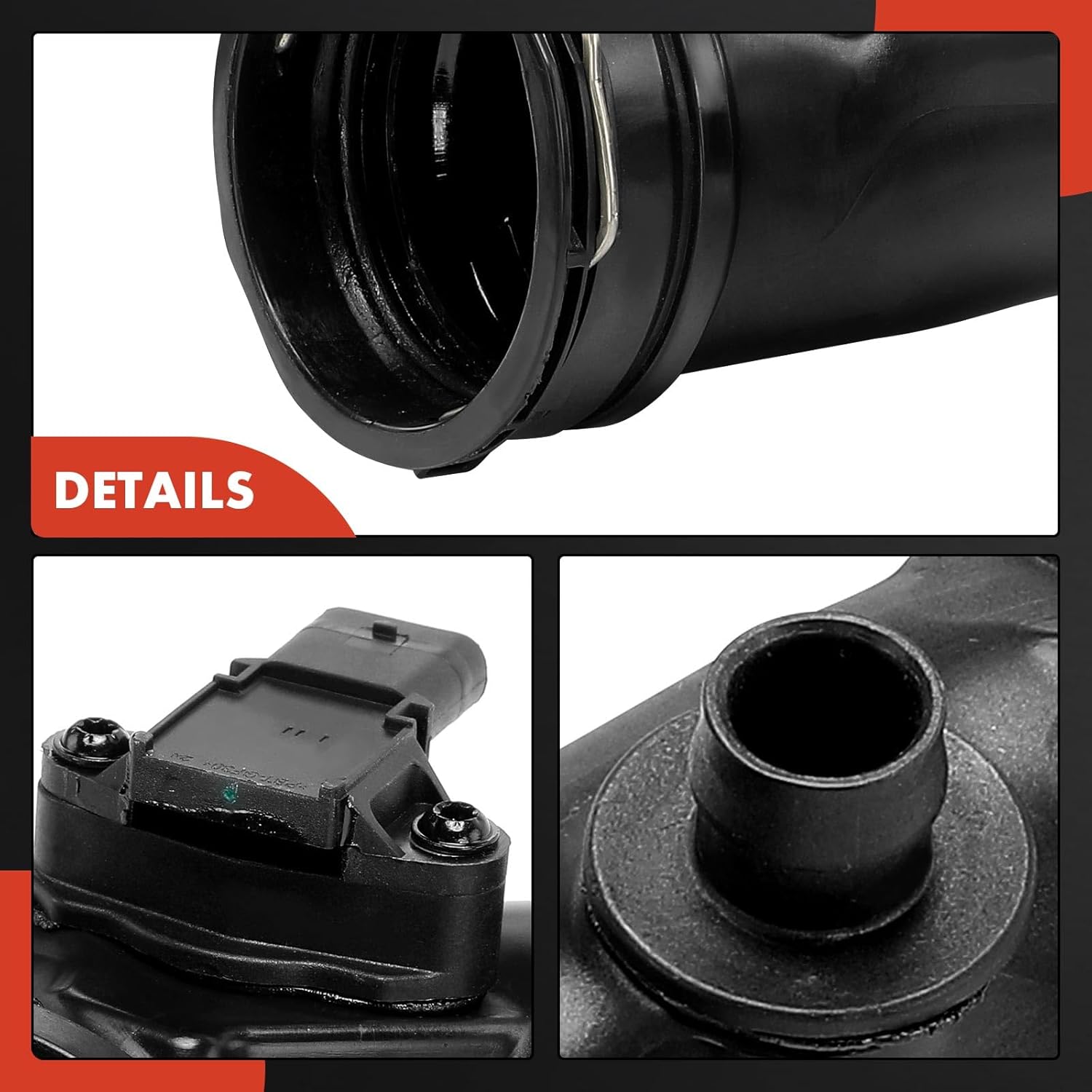 A-Premium Engine Air Clean Intake Tube Hose Compatible with BMW X5 2014-2018, X6 2015-2019, 640i 2016-2018, 640i Gran Coupe 2016-2019, 640i xDrive 2016-2018, 640i xDrive Gran Coupe 2016-2019, 3.0L