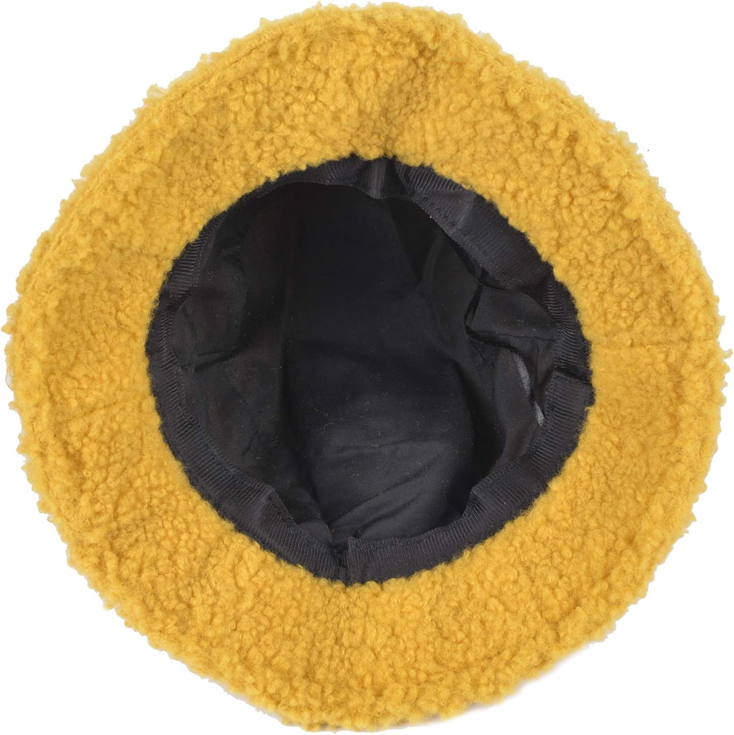 ChezAbbey Faux Fur Bucket Hat, Fuzzy Furry Winter Warm Fisherman Cap, Fluffy Teddy Sherpa Clothe Hats for Women Men Girls - Image 5