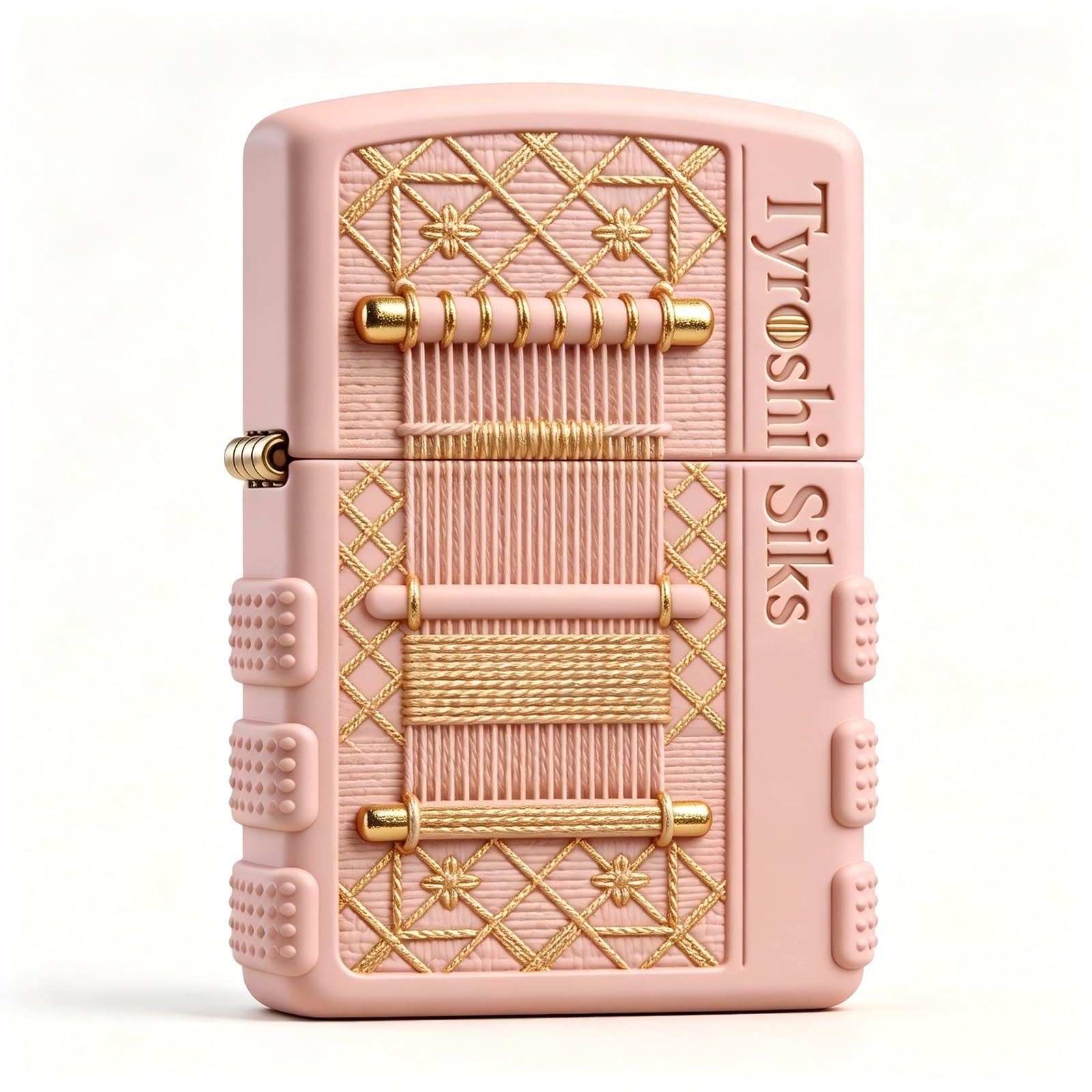 Vintage Weaving Flip Top Kerosene Lighter Reusable Open Flame Wheel Grinding Trench Lighter for Camping Hiking (C)