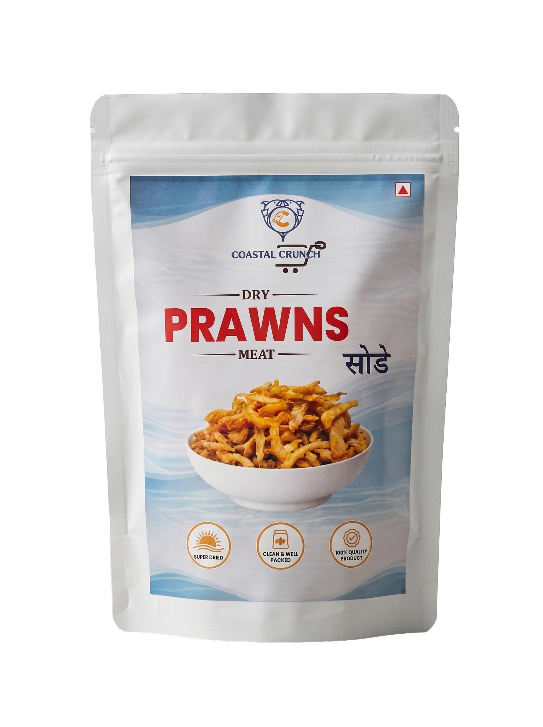 Coastal Crunch Premium Dry Prawns Meat (Sode) | Super Sun-Dried, Cleaned & Ready to Cook | High Protein Dried Seafood | 100g-image-11