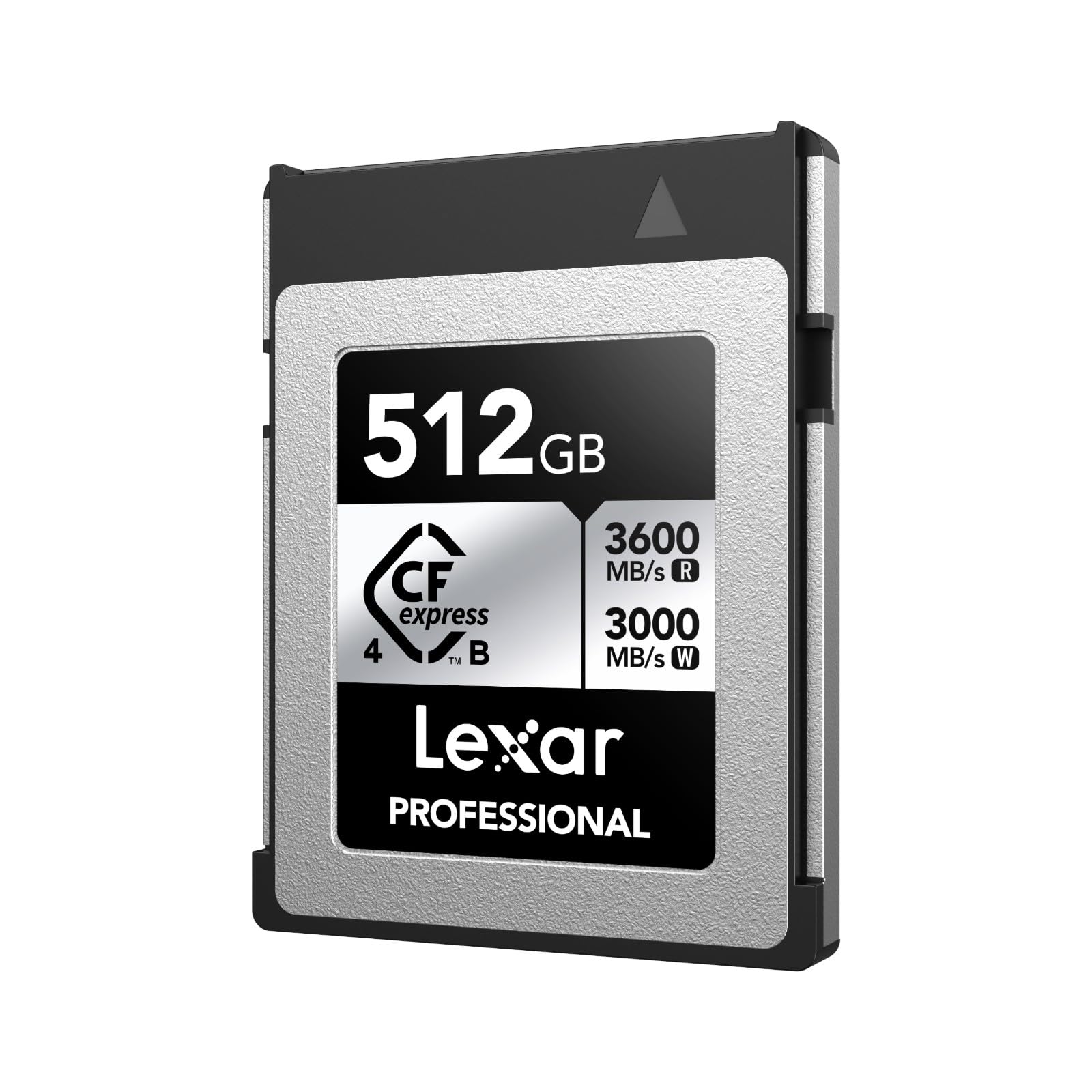 Lexar CFexpress 4.0 Type B Carte Mémoire 512 Go, jusqu'à 3600 Mo/s en Lecture, 3000 Mo/s en Écriture, pour Vidéo Raw 8K, Compatible avec DSLR, Rétrocompatible avec Les Appareils Photo XQD