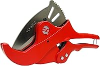 MCC 2-Inch PVC/CPVC Pipe Cutter - One-Hand Quick Release Tubing Cutter for Plumbing, Irrigation & Auto (Cuts Up to 2-1/2")