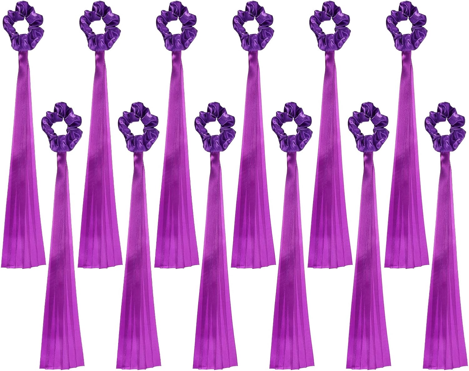 Rainbow Dance Ribbons, Rhythm Wrist Streamers Hand Held - Fitting for (Christmas/Valentines/Dancing/Gymnastics/Birthday/Party)
