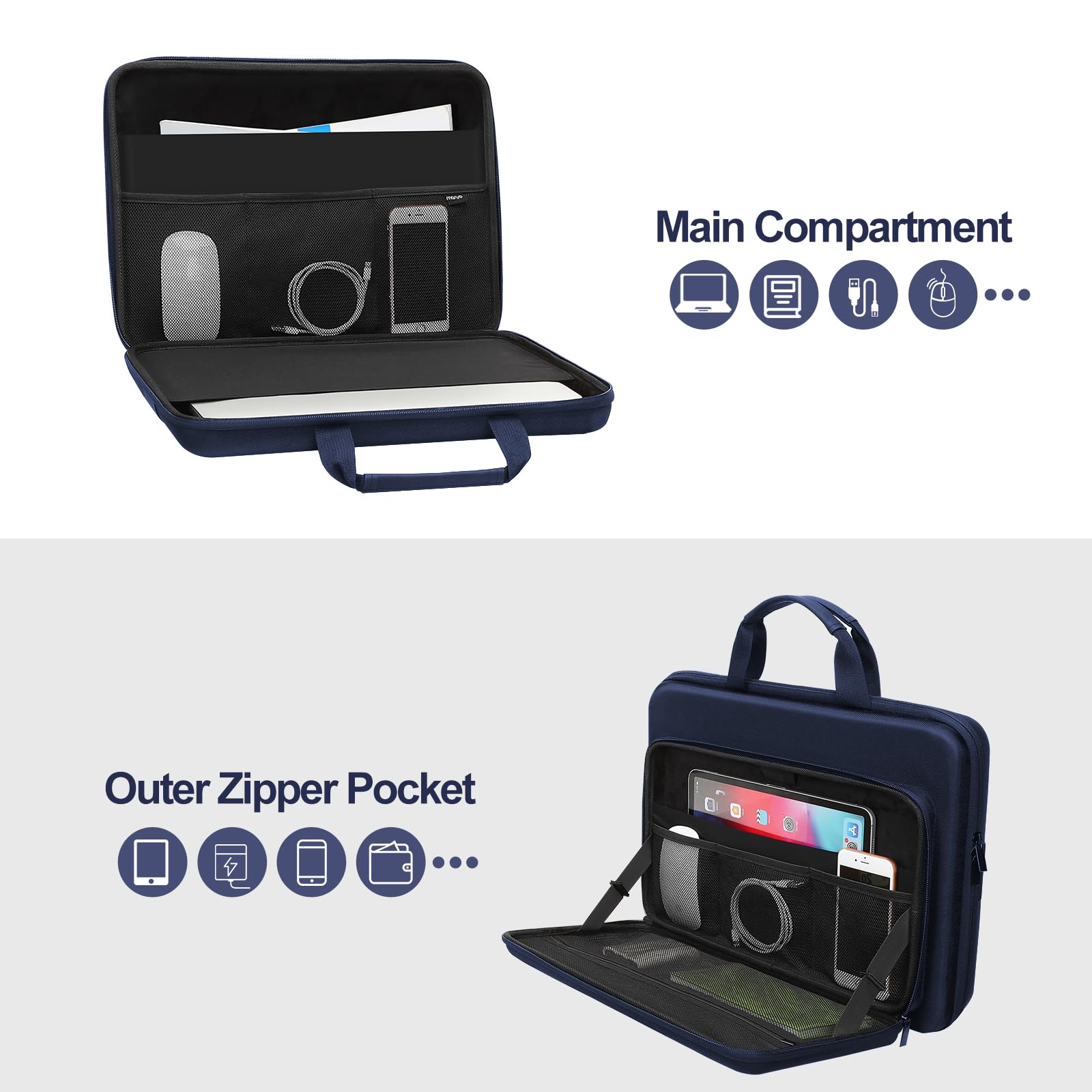 Amazon.com: MOSISO Hard Laptop Case 15-15.6 inch, Shockproof