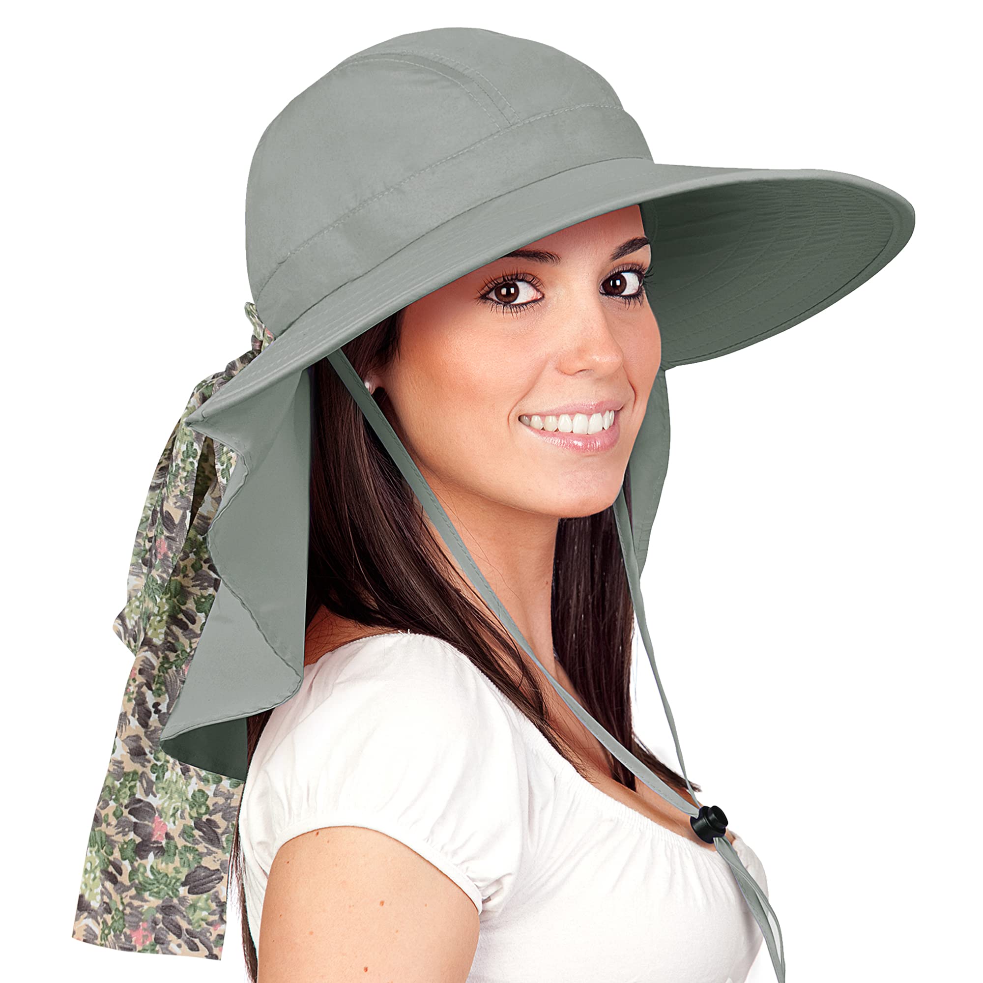 Amazon.com: Solaris Wide Brim Sun Hat for Women, UPF 50+ Sun  display picture 2