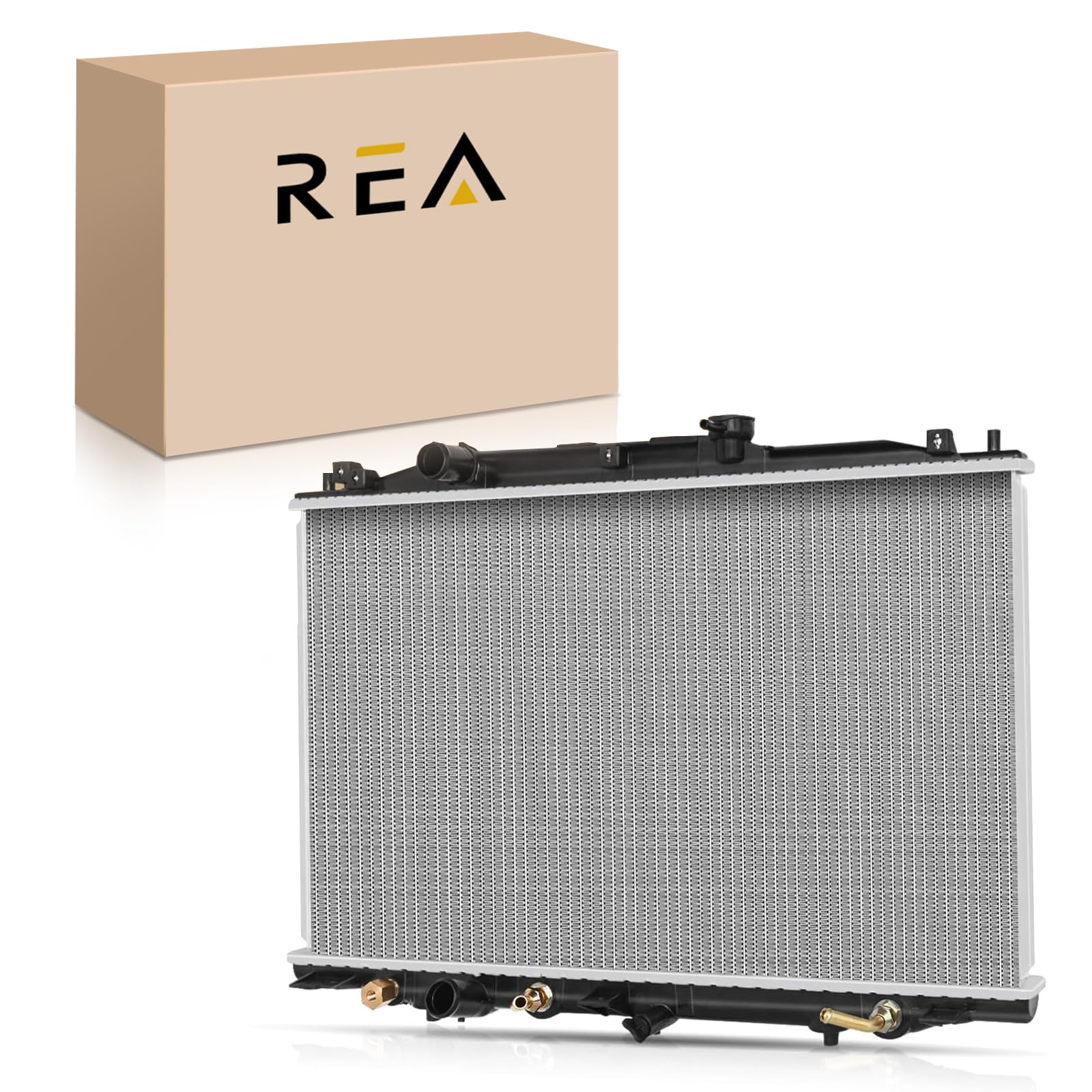 27.87inch Engine Coolant Radiator Assembly with Transmission Oil Cooler Compatible with Honda Accord 2003 2004 2005 2006 2007 2.4L Gas Naturally Aspirated SIZE:27.87IN*15.75IN*0.63IN
