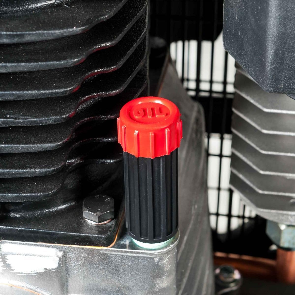 Airpress® compressore ad aria compressa HK 1000-90 (5,5 kW, max. 11 bar, 500 litri di caldaia) connettore di alimentazione 400 V