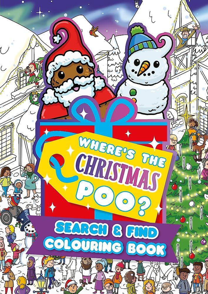 Where's the Christmas Poo? A Search and Find Colouring Book (Where's the Poo...?)