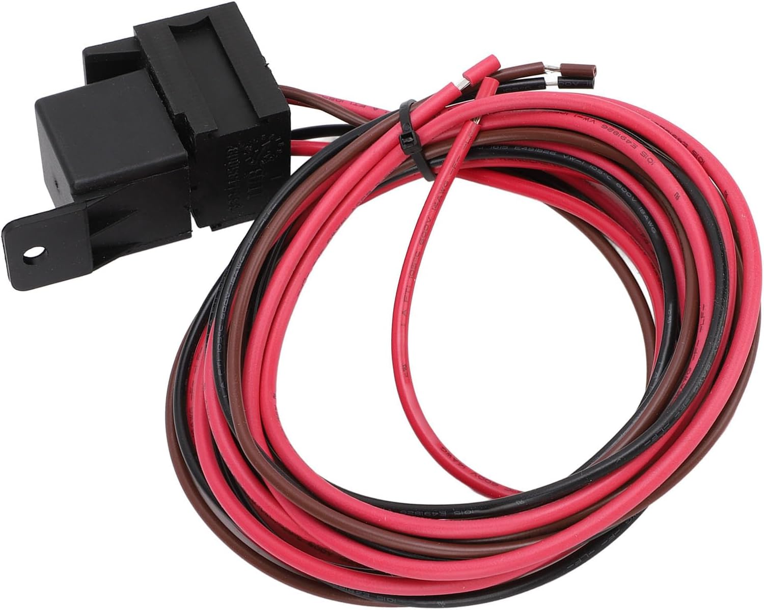 Universal Electric Fan Thermostat Control Relay Wire Kit – Adjustable Temperature 0-120℃ (32-248℉) – DC 12V 60A for Car and Truck Cooling Systems