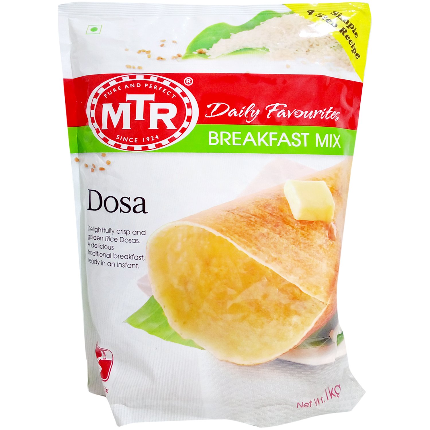MTR Breakfast Mix - Dosa, 1kg Pouch (B072VDP8DN) Amazon Price History, Amazon Price Tracker