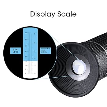 趣味+スポーツ+実用 Brix Amazon | 光学比重計、ワイン製造用XRCLIF Brix屈折計、デュアル