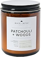 Vista 12 de Main + Mesa Vela en tarro de vidrio ámbar con tapa ámbar, 6.5 onzas, tiempo de combustión de hasta 32 horas