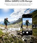 Hollyland Lark A1 Mini Duo - Wireless Microphone for iPhone 15/16/17 & Android, Mini Mic, Noise Cancellation, 200m Range for Video Recording, Vlogging (Black, 2TX + USB-C RX)