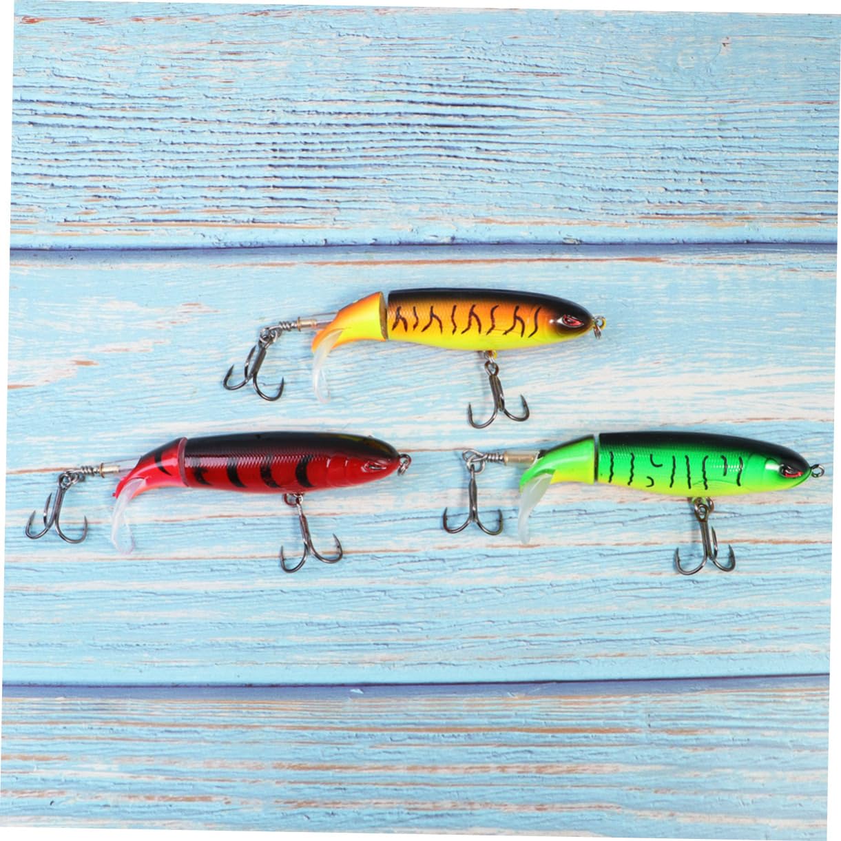 9 Pièces appâts bioniques réalistes swimbait appât d'eau Douce appât à manivelle leurres de pêche musc appâts à manivelle leurres de pêche aux Yeux 3D appât à hélice