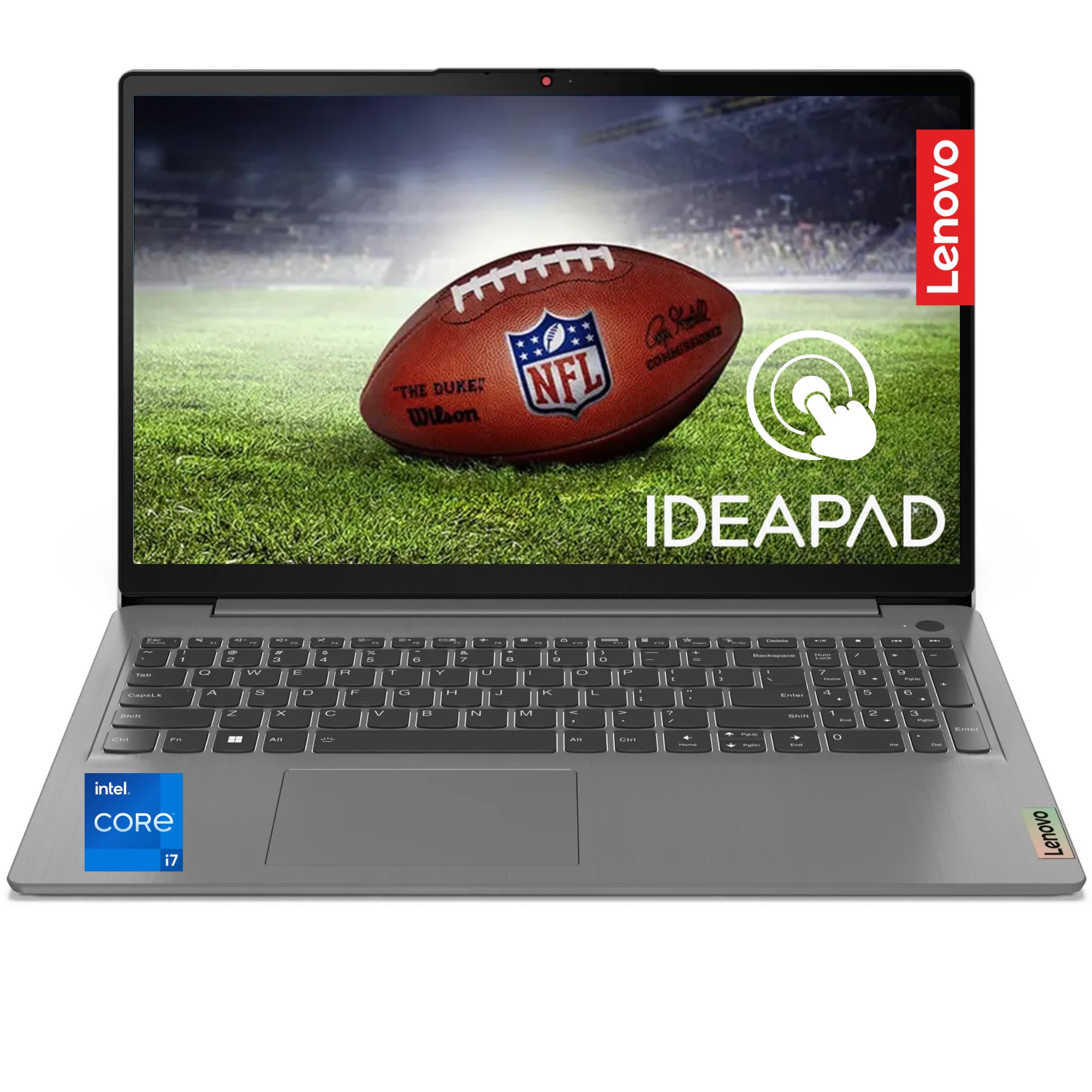 Lenovo IdeaPad Performance Touchscreen Laptop, 16GB RAM, 1TB PCIe SSD, Intel10-Core i7 Processor, 15.6" Full HD Display, Backlit Keyboard, Windows 11