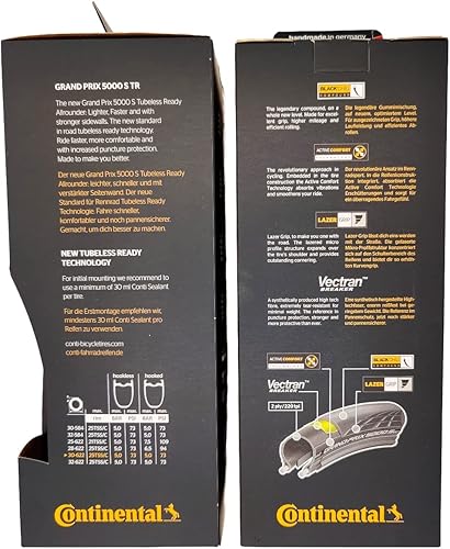 Miniatura 2 de Continental Grand Prix 5000 S TR - Tubeless Ready - Paquete de 2 neumáticos