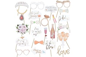 Despedida de Soltera Decoración: Photo Booth Bridal Shower Accesorios 23 Piezas