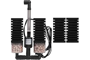 AquaNeat Electric Power Sponge Filter, Aquarium Sponge Filter with Pump