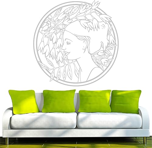 Miniatura 1 de Calcomanía de pared d126Beautifull Girl