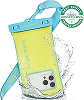 Vista 2 de Case-Mate Funda impermeable IP68 para teléfono – Funda flotante impermeable con cordón cruzado – Esenciales de viaje para playa y cruceros