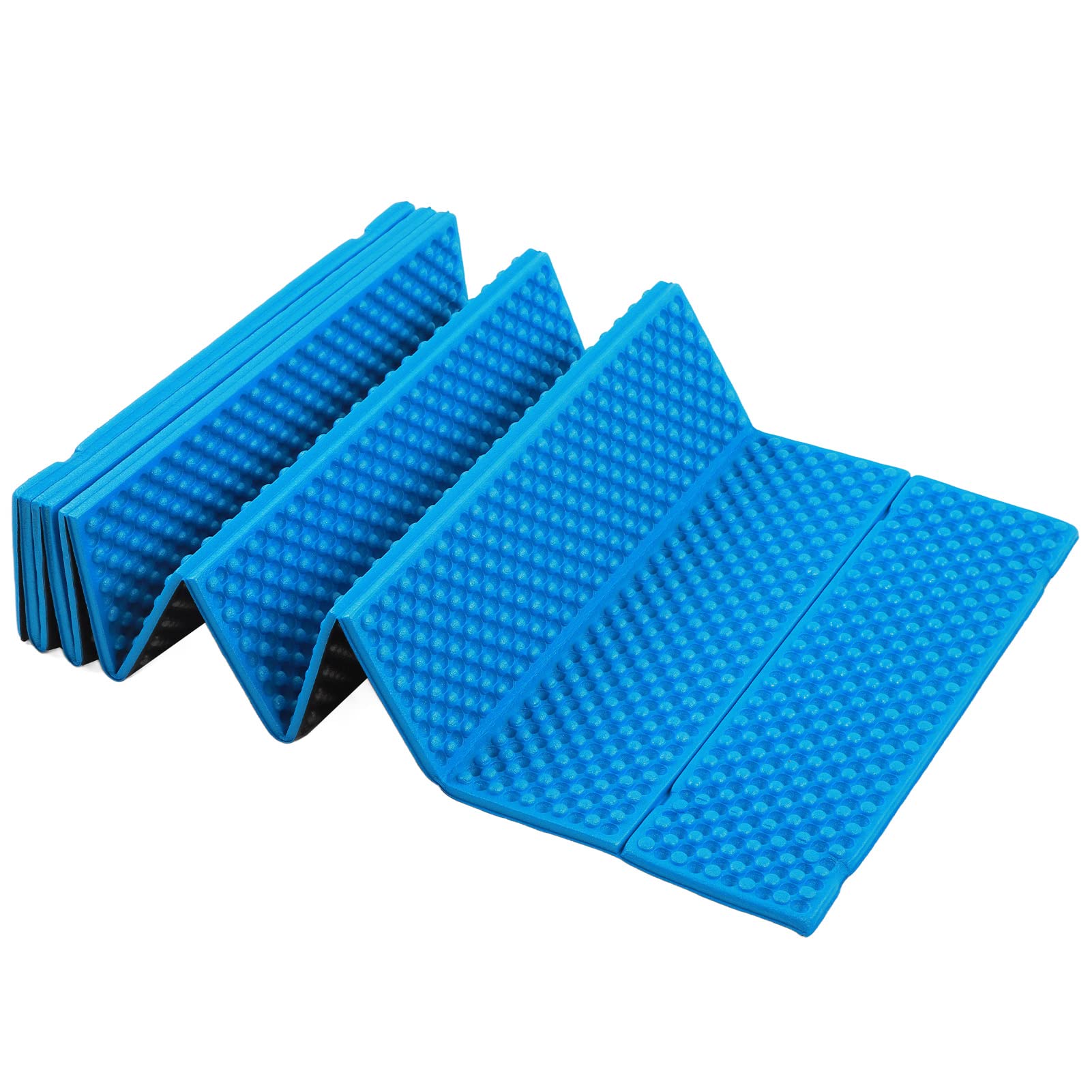 Tappetino Da Campeggio Pieghevole A Nido D'ape (cassa Per Uova), In Schiuma XPE, Impermeabile E Leggero. Colore Army Green. Ideale Per Tenda, Trekking, Picnic.