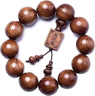 Rosarios, brazaletes de caballo, 1 pulsera de perlas de flores amarillas africanas, modelos de cuentas de rosario, líneas suaves de alta densidad, agujeros pequeños