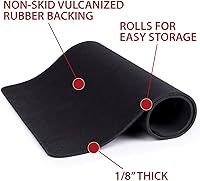 Vista 2 de Tekmat Springfield Hellcat Mat 17 pulgadas, duradera, lavable, tapete de limpieza de armas, color negro