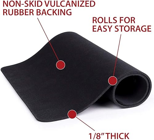 Miniatura 2 de Tekmat Springfield Hellcat Mat 17 pulgadas, duradera, lavable, tapete de limpieza de armas, color negro