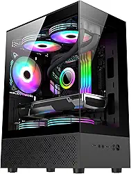 Pc Gamer Computador Completo NoLag® Amd Ryzen 5 8600G, Radeon™ Graphics 760M, 32GB DDR5, SSD 1TB NVMe, Gabinete RGB