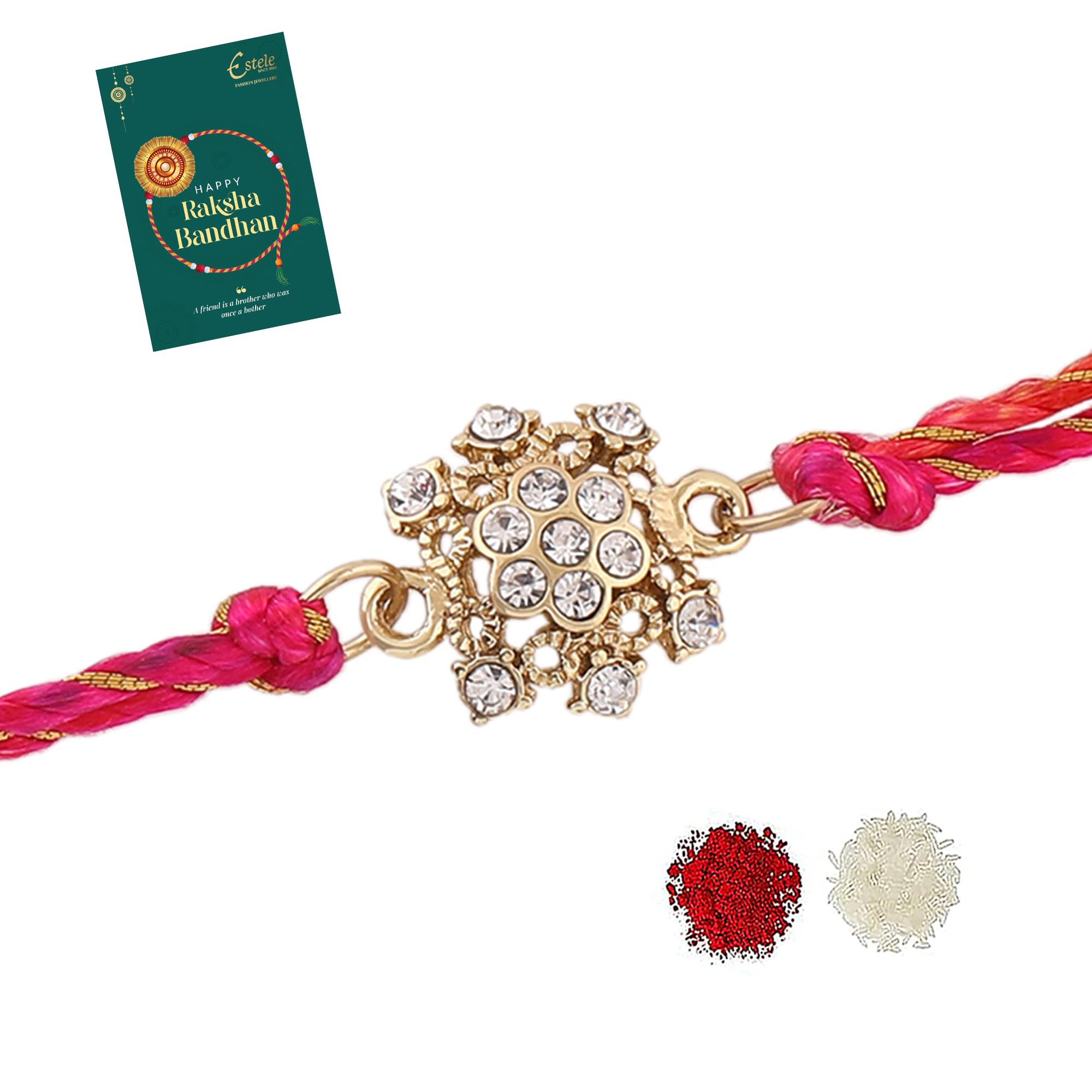 Estele Base with Crystal Love Bracelet for Men (Multicolor) (B09925YLPZ) Amazon Price History, Amazon Price Tracker