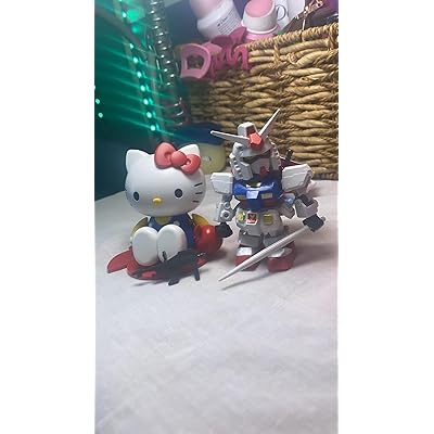 Bandai Hobby Gundam SD-EX Standard, Set Hello Kitty & RX-78-2 Gundam, Edizione Anniversario 40° Gundam E 45° Hello Kitty - 2