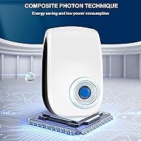 Vista 4 de Ultrasonic Pest Repellent, 10Pack Pest Control Repeller Mouse Repellent Plug in Repeller Indoor Electronic Insect Rodent Bug Wall Mosquito Repellent