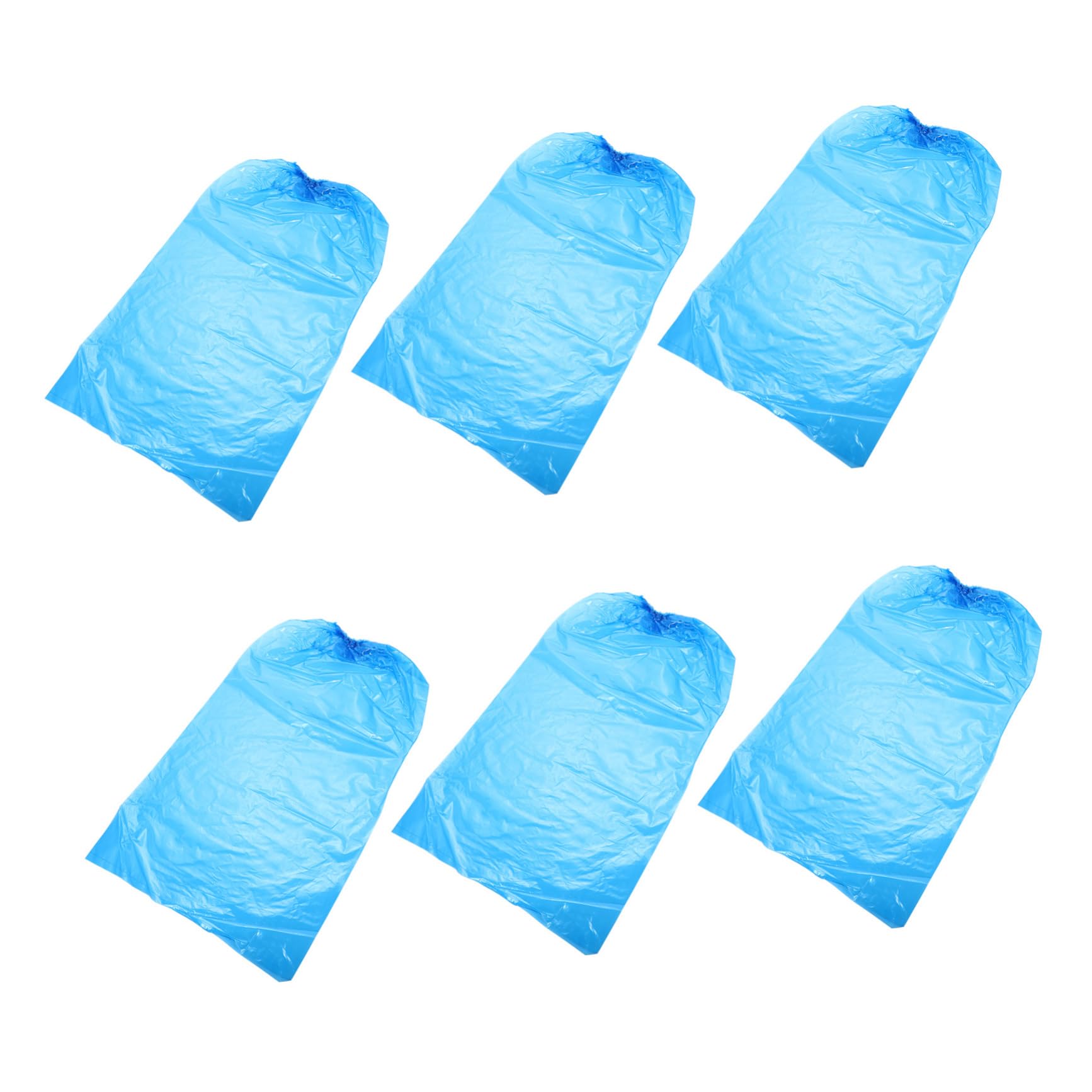 ABOOFAN Boot Covers 50pcs Plastic Disposable Rainproof Overshoes Washable High Tube Shoes Covers